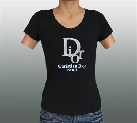 dior t shirt mit büroklammer|dior t shirt damen lang.